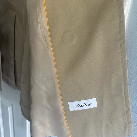 Calvin Klein Double Breasted Trench - Picture 9 of 15